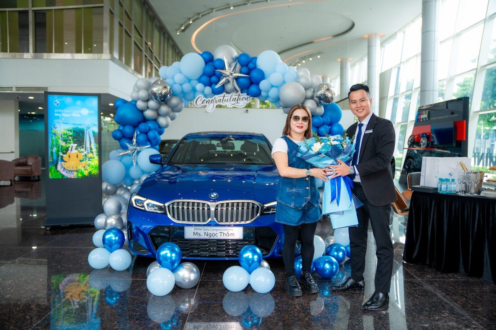 giao xe BMW 330i 3 Lễ Giao Xe BMW 330i M Sport - ĐÁNH THỨC ĐAM MÊ CỦA BẠN.